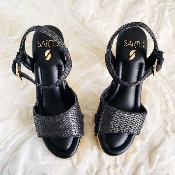 Franco Sarto Wally Platform Sandal Size 8.5 New $160 - Picture 4 of 9